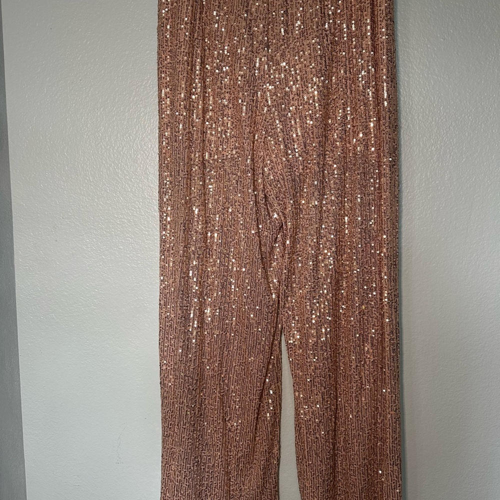 Sparkling Sequin Pants